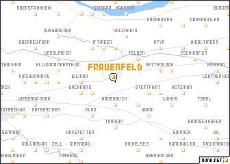 Frauenfeld location carte